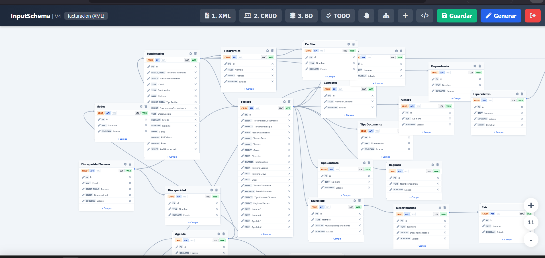 CRUD Dashboard UI